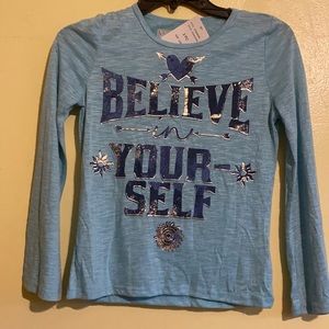 Long sleeve girl shirt